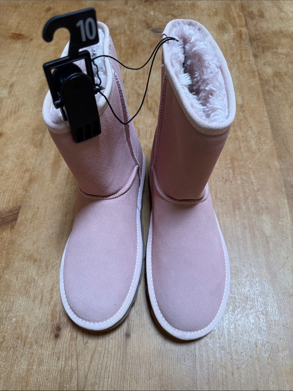 Boots Genuine Suede Leather